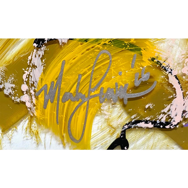 Contemporary 2026 Mark Lewis Original Vertical Abstract Painting - Cy Young Heritage For Sale - Image 3 of 7