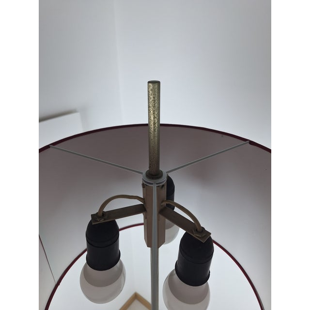 Floor Lamp with Telescopic Tripod Base by Giuseppe Ostuni for Oluce, 1960s For Sale - Image 9 of 10