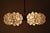 Gold Chandeliers attributed to Kamenicky Senov, 1970s For Sale - Image 8 of 15
