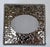 1980s Bohemian Handmade Embellished Cutout Steel Tissue Box Cover For Sale - Image 12 of 16