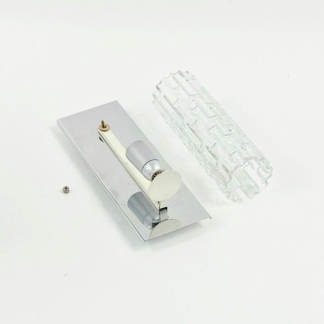 1960s Mid-Century Modern Murano Glass Wall Lights From Doria - a Pair For Sale - Image 12 of 12