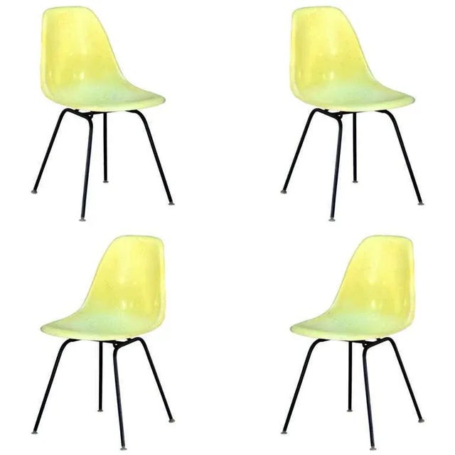 1960s Vintage Eames Chairs by Herman Miller - Set of 4 For Sale - Image 11 of 11