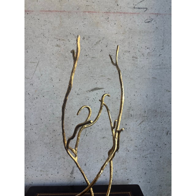 Early 21st Century Modern John Richard Brass Tree Branch Sculpture - Jewelry Stand For Sale - Image 5 of 6