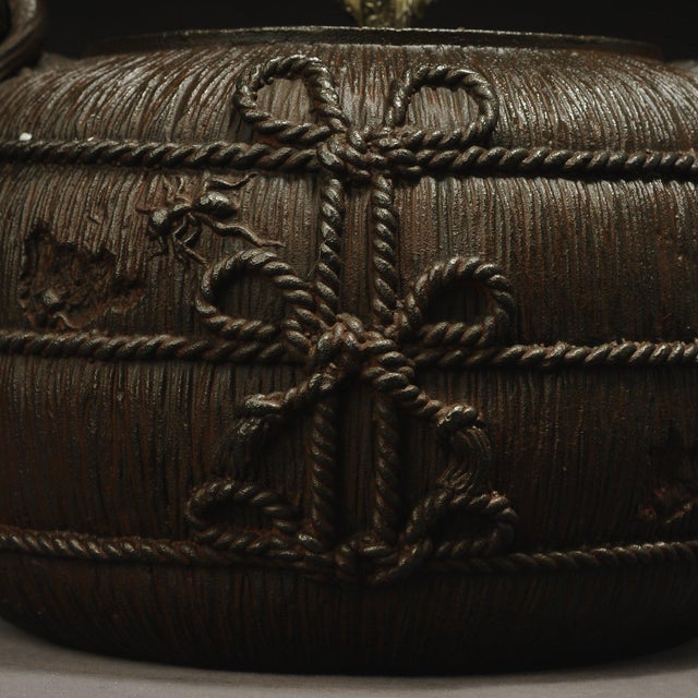 Showa Tetsubin Traditional Kettle, Japan, 20th Century, 1930s For Sale - Image 9 of 13