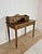 Brown English Oak Writing Desk with Raised Gallery and Drawers, 1930s For Sale - Image 8 of 17