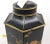 Early 21st Century Vintage English Hand Painted Chinoiserie Hexagonal Tea Can Table Lamp For Sale - Image 5 of 7