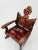 Antique Spanish Hand-Carved Wood Rocking Armchair, 1900s For Sale - Image 16 of 18