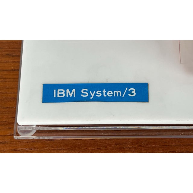 Mid-Century Modern Space Age IBM System/3 Scale Miniature Model 10, 1960s For Sale - Image 16 of 18