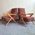 Mid-Century Modern French Compass Feet Chairs in Beech from Erton, 1950s, Set of 2 For Sale - Image 15 of 15