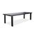 Extendable Dining Table in Black Oak from Contours For Sale - Image 4 of 12