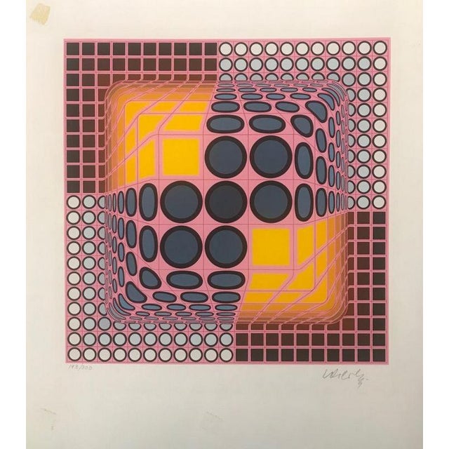 Silksreen Handsigned by the artist in pencil and 143/300 Catalog : Benavides 1168 58.00 cm. x 50.00 cm. 22.83 in. x 19.69...