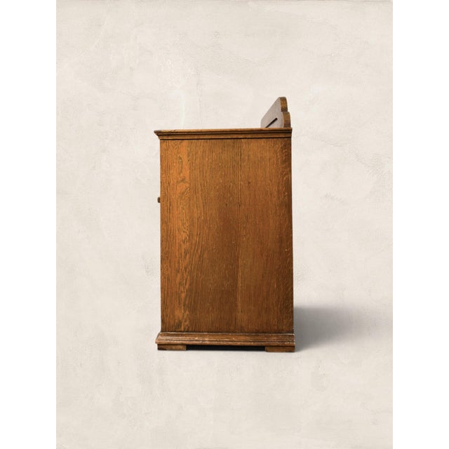 Early 19th Century Early 19th Century English Oak Monks Bench With Storage For Sale - Image 5 of 7