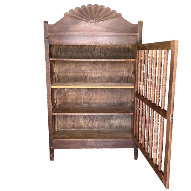 Discovered during a sourcing trip to Santa Fe from the distinguished Parks Estate, this charming antique cabinet reflects...