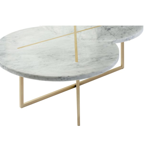 Contemporary Eclipse X Coffee Table by Hagit Pincovici For Sale - Image 3 of 6