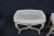 Cream Louis XV Style Cane Stools/Pair For Sale - Image 8 of 9