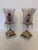 Hollywood Regency Vintage Cut Crystal Vase Hollywood Regency Candle Holders - A Pair For Sale - Image 3 of 4