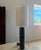 Robert Sonneman Cylindrical Marble Lamp For Sale - Image 9 of 17