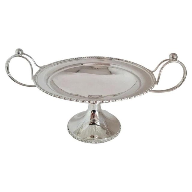 Antique Sterling Silver Compotier Tazza from Lee & Wigfull, 1911 For Sale - Image 13 of 13