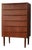Vintage Danish Chest of Drawers in Teak, 1960s For Sale