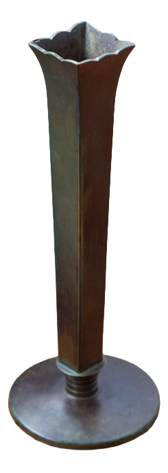 Orchid Bronze Vase from GAB
