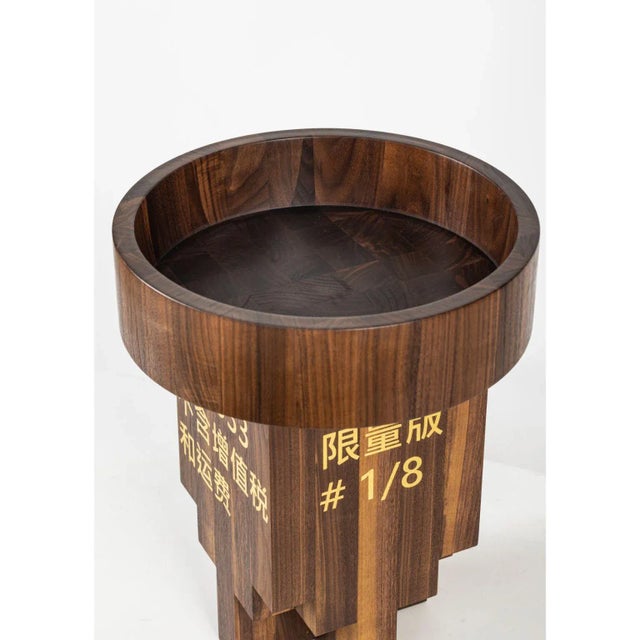 Contemporary Values Multiculture Side Table by Geke Lensink For Sale - Image 3 of 11