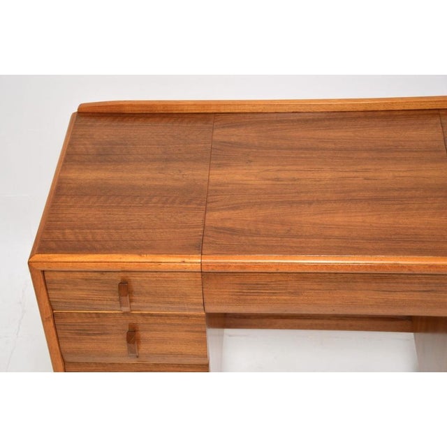 Vintage Walnut Dressing Table from Heals, 1950 For Sale - Image 10 of 16