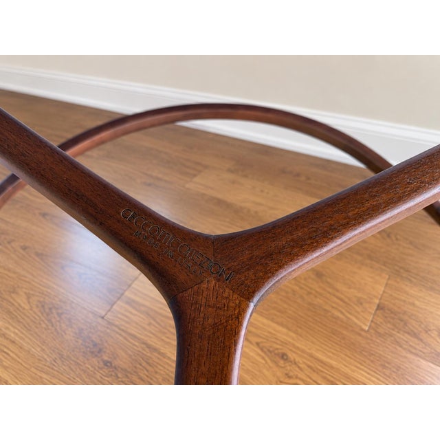 The exceptional Stella round coffee table designed by Noé Duchaufour-Lawrance for renowned Italian furniture maker...