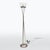 Mid-Century Chrome Floor Lamp with Opaline Glass, 1960s For Sale - Image 4 of 4