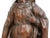 Brown Oak Statue of a Saint, 19th Century For Sale - Image 8 of 18