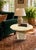 1970s Pair of 1970s Italian Travertine Scalloped Edge Pedestal End Tables For Sale - Image 5 of 18