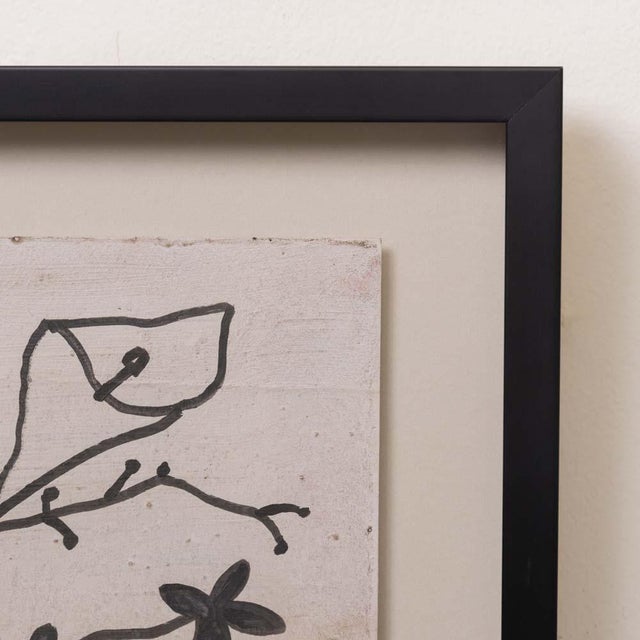 1950s Original Still Life With Flowers Drawing by José Fin, Signed For Sale In Los Angeles - Image 6 of 7