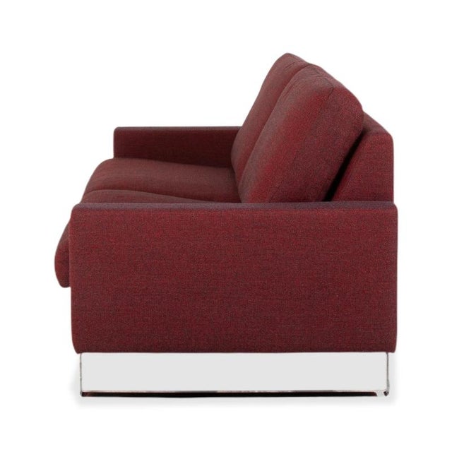 Textured Fabric CL 500 Two-Seater Sofa For Sale - Image 12 of 13