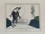 1910s 1910s Umberto Brunelleschi "Le Docteur Ballanzone" 1914 Original Pochoir-Colored Engraving, Framed For Sale - Image 5 of 12