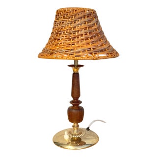 Vintage Scandinavian 32060 Table Lamp by Bertil Brisborg for Nordiska Kompaniet, 1940s For Sale