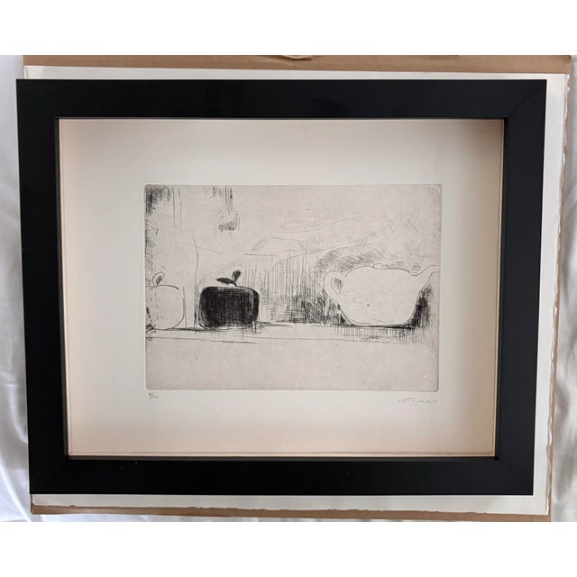 This lithograph on Mourlot paper is in excellent condition. It’s by Israeli artist Ephraim Roeytenberg FIMA (1914-2005)...