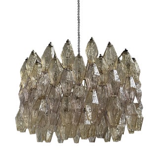 Mid-Century Modern Italian Pendant Light by Carlo Scarpa for Venini, 1960s For Sale