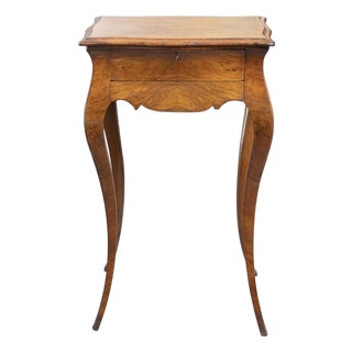 French Provincial Fruitwood Side Table For Sale