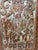 Wood Radha Krishna Carved Wood Wall Art Blue Vintage Barn Door Wall Panel 84x41 For Sale - Image 7 of 7