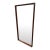 1970s Dyrlund Danish Modern Rosewood Wall Mirror, Made in Denmark For Sale
