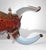 Late 20th Century Murano Red Glass Bull Sculpture “Sommerso” Technique For Sale - Image 9 of 16