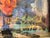 Textile Mid-Century Modern Impressionist Paris Cityscape Oil Painting For Sale - Image 7 of 8
