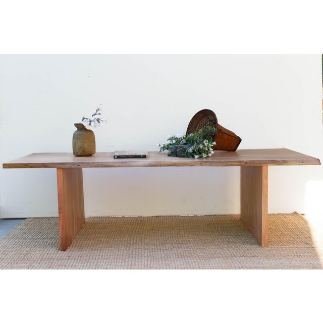 Pacifica 108" Long Grand Live Edge Dining Table For Sale - Image 9 of 9