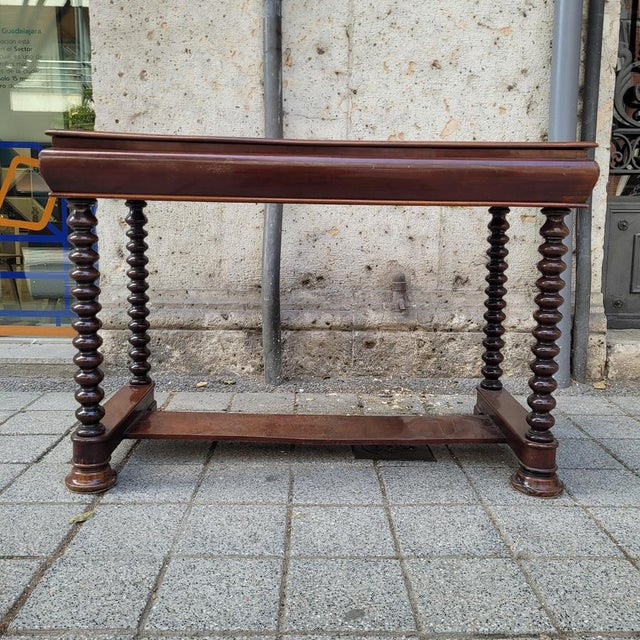 William IV Wooden Console Table, United Kingdom, 1840 For Sale - Image 10 of 18