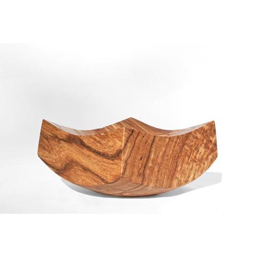 V21384 Vessel in Natural Oak Wood by Jörg Pietschmann For Sale - Image 10 of 11