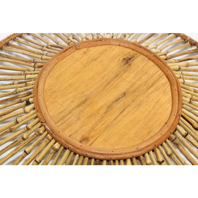 1970s Vintage African Tribal Handwoven Round Basket For Sale - Image 5 of 13