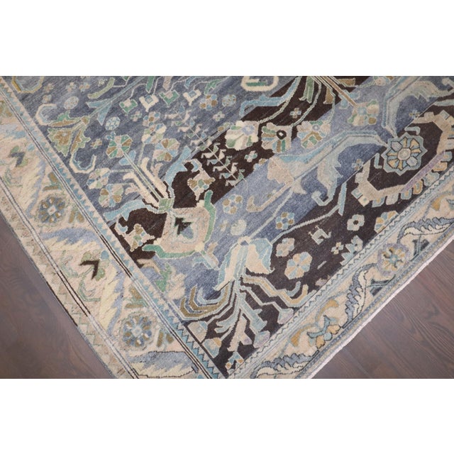 Textile Zabihi Collection Northwest Persian Square Room Size Rug For Sale - Image 7 of 9