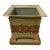 Vintage Italian Tole Square Cachepot For Sale