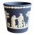Rare Wedgwood Jasperware 3.25" Cache Pot For Sale