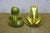 Late 20th Century Zsolnay Eosin Hungarian Iridescent Green Art Deco Frog & Girl Figurines 3" For Sale - Image 6 of 13