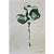 Contemporary 14.2" by 18.9" Set of 4 - Contemporary Dark Green Botanical Organic Modern Original Oil Paintings / Herbarium / Floral / Earth Tones For Sale - Image 3 of 8